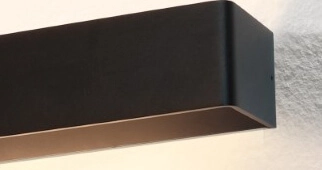 Schwarzer WandSpot Mainz Artdelight 8719831736485