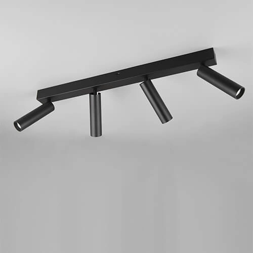 Schlanker Deckenstrahler Ambala 4x LED - schwarz Trio 4017807612653