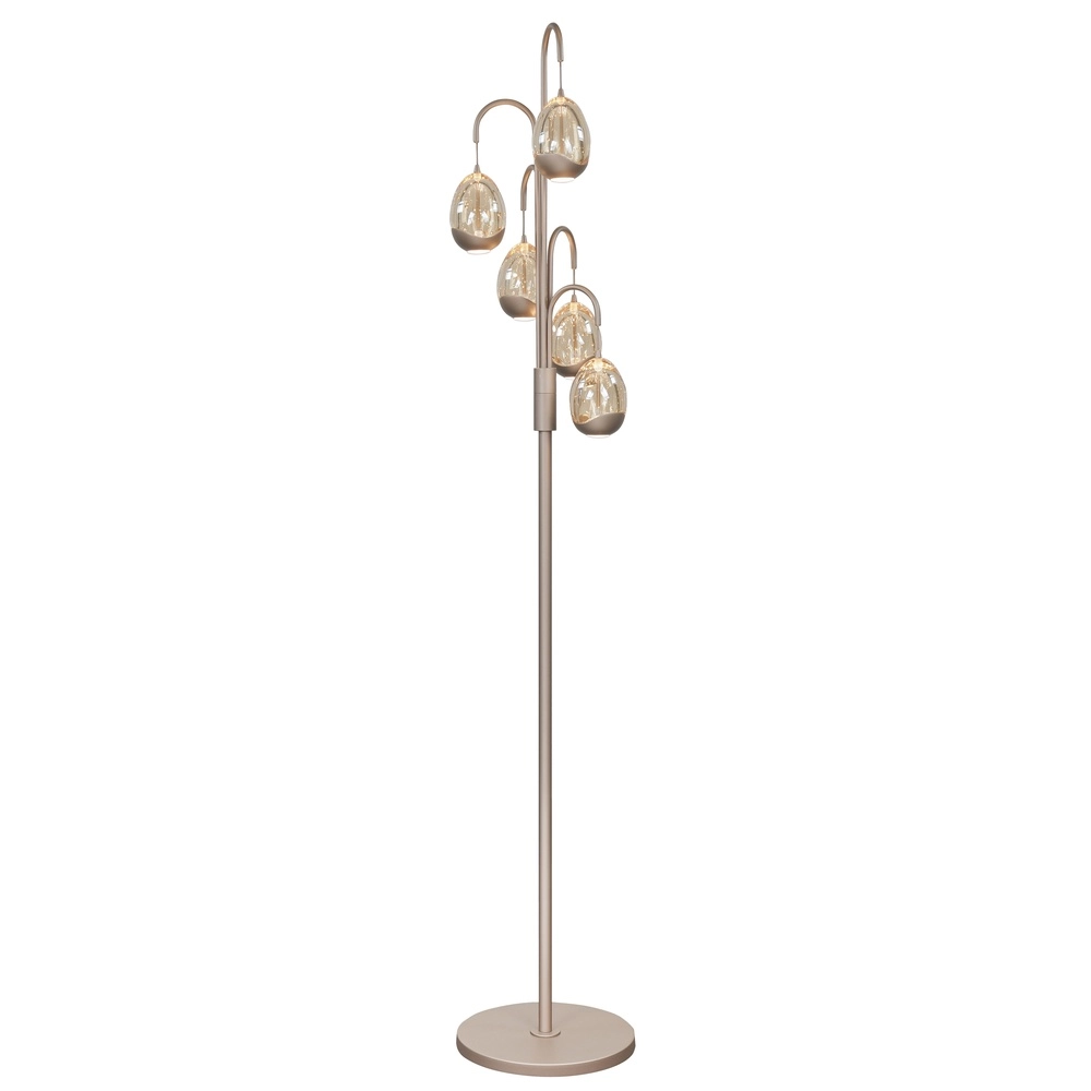 Stehlampe Champagne Egg Champagne 5-Lights