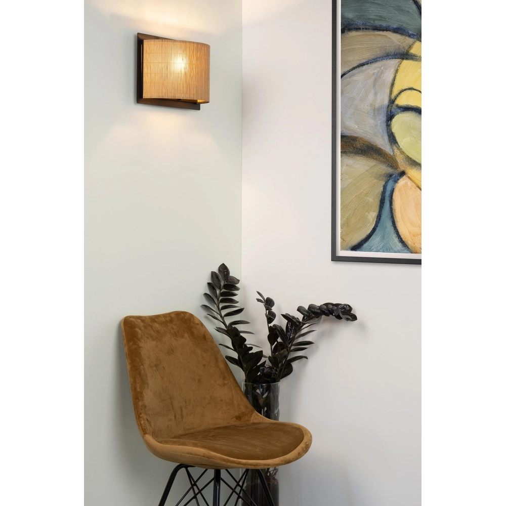 Wandlampe Magius Rattan Lucide 5411212031174