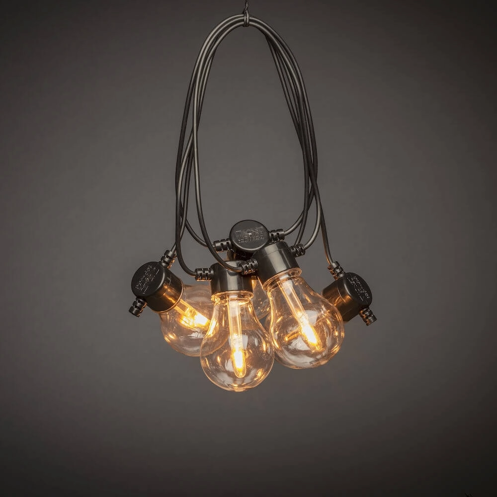 14,5 m Partylight Lichterkette mit 10xA60-Lampen