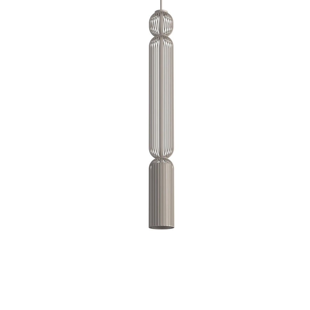 Pendellampe Singles 65 cm sandbraun Lyora 5903139121927