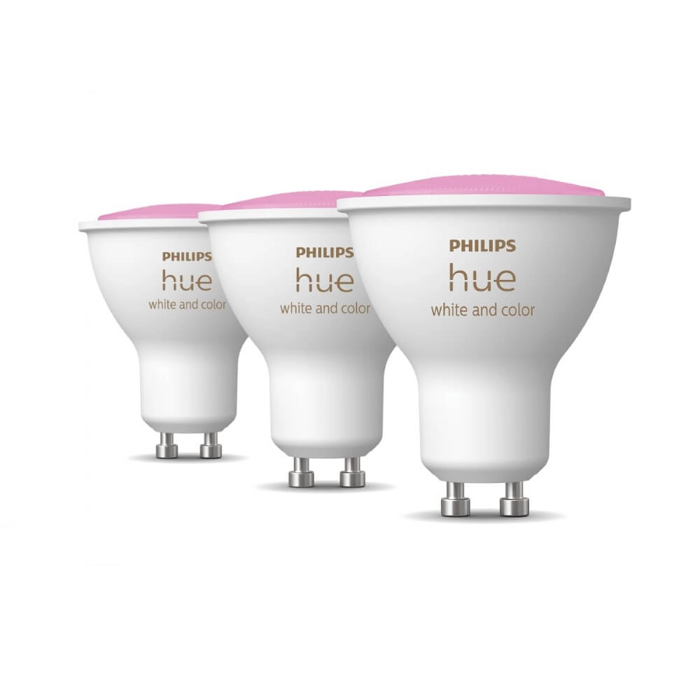 Hue - GU10 - 5W - White and Color 3er-Set Philips 8720169229877