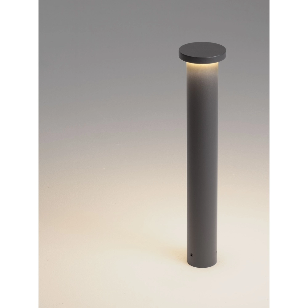 Moderne Wegbeleuchtung Bast dunkelgrau 45 cm - 2700K Lyora 5212017497611