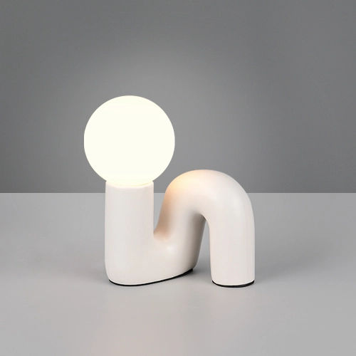 Tischlampe Quinn Grau Trio 4017807682250