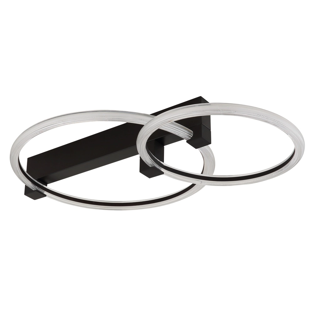 Schwarze Deckenlampe Fletcher Konstruktion Globo 9007371589289