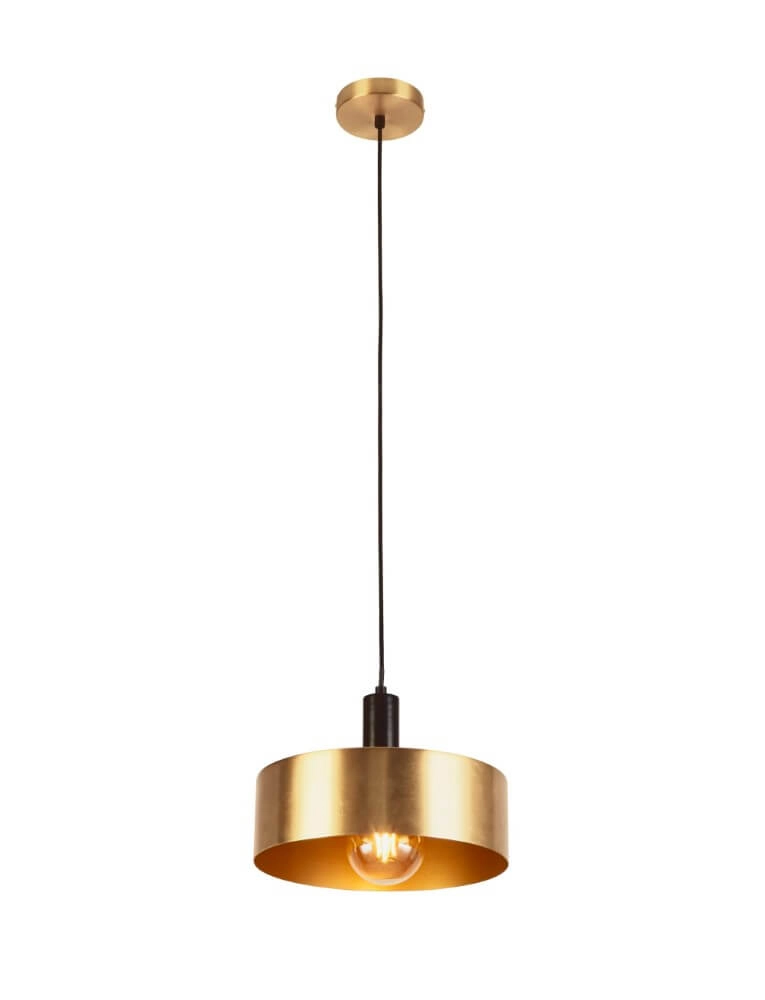Design-Hängelampe Knox Ø 30cm gold Searchlight 5053423251806