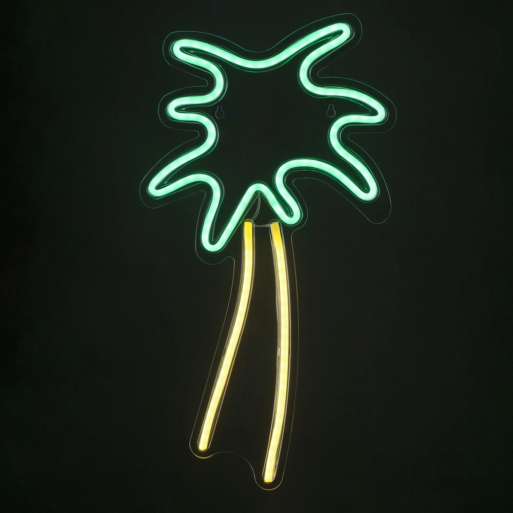Neon-Wandlampe Neon-Tales Palme Brilliant 4004353476945