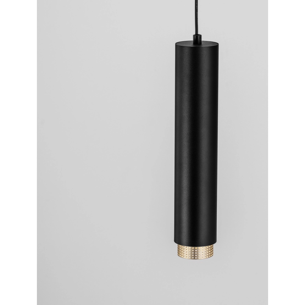 Pendelleuchte Nessi schwarz mit gold Lyora 5212017475183
