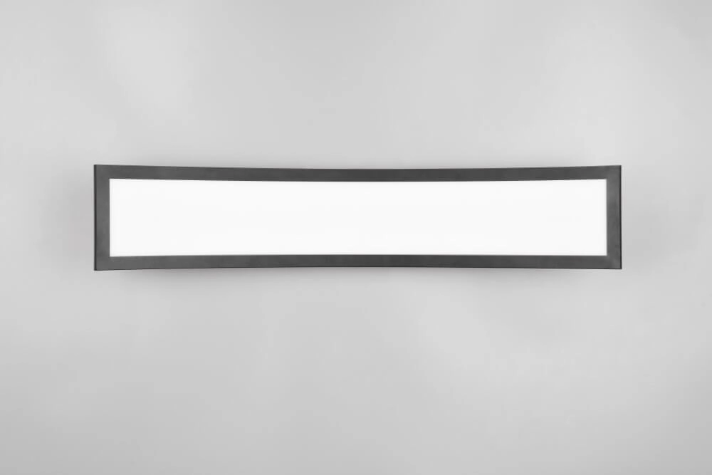 Gebogene Deckenleuchte Sigma Schwarz Trio 4017807614916
