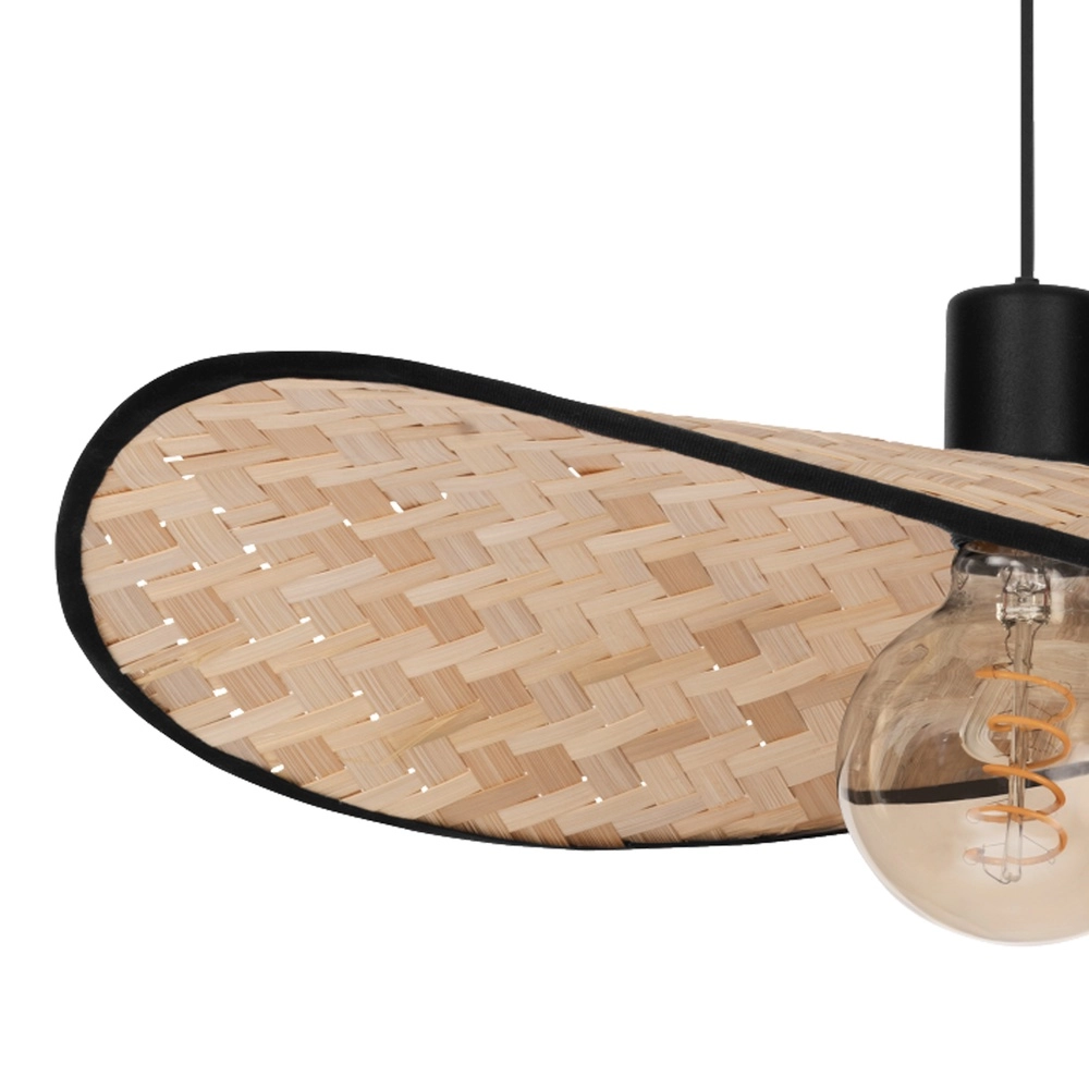 Rattan-Deckenlampe Marywell 50x34cm - E27 Eglo 9002759440442