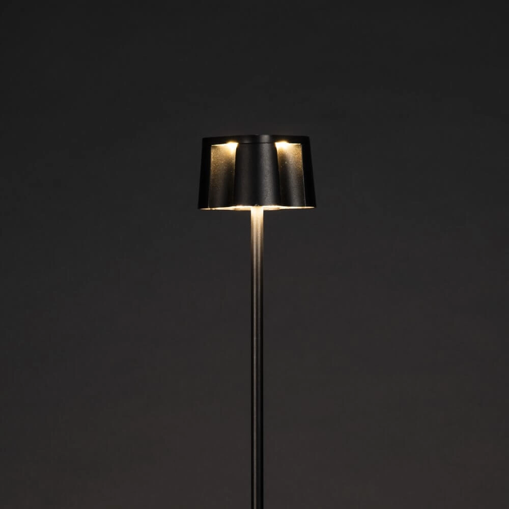 Schwarze Stehlampe Nice für draußen KonstSmide 7318307831757