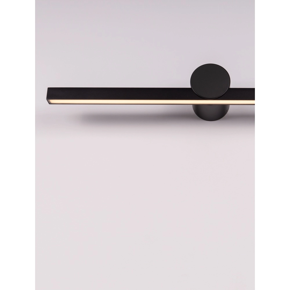 Design-Wandleuchte Breggo schwarz 61cm Lyora 5212017447401