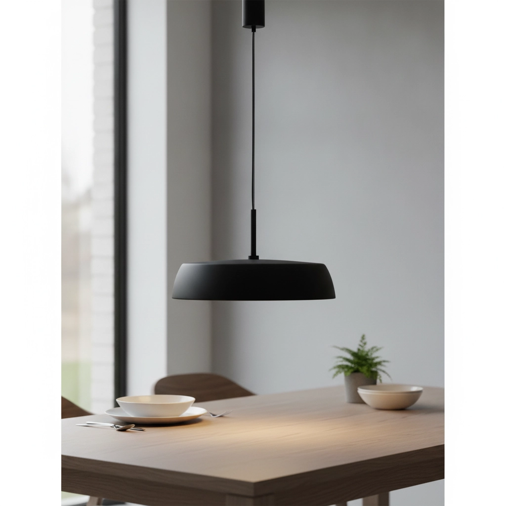 Pendelleuchte Sigi  Ø 45cm schwarz