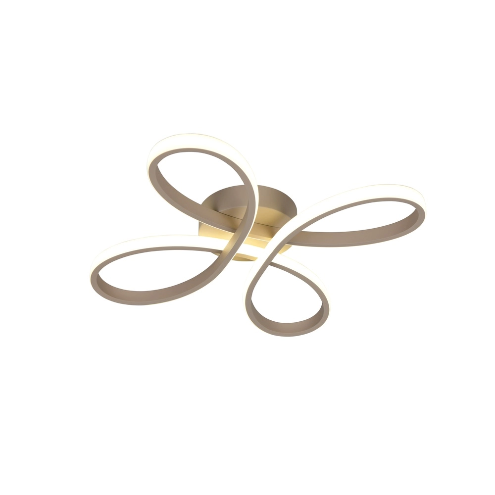 Deckenlampe Fly 40 cm sandbraun