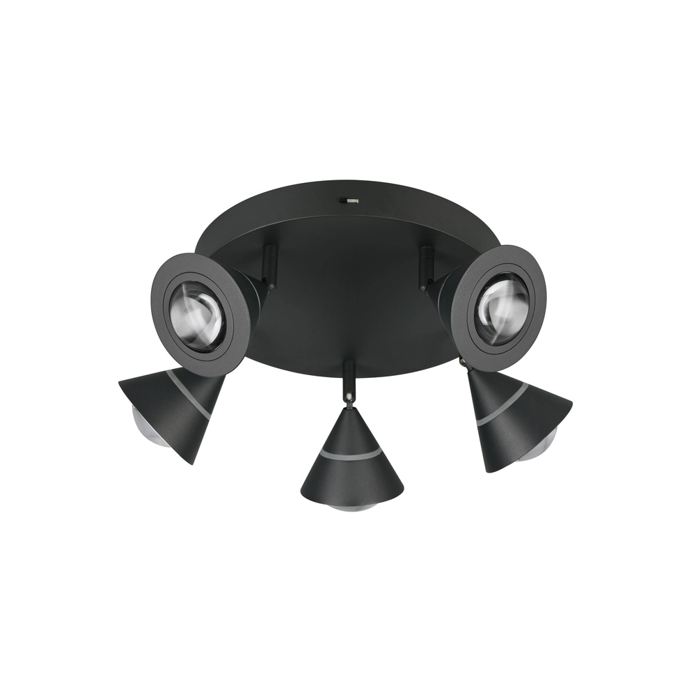 Deckenlampe Romeo schwarz Trio 4017807670417