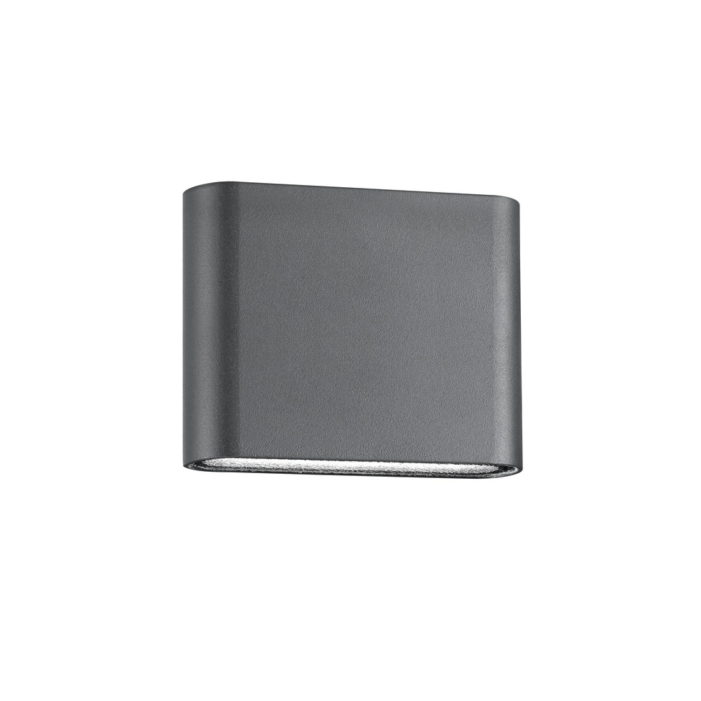 Schlanker Wandstrahler Soho S grau Lyora 5212017408990