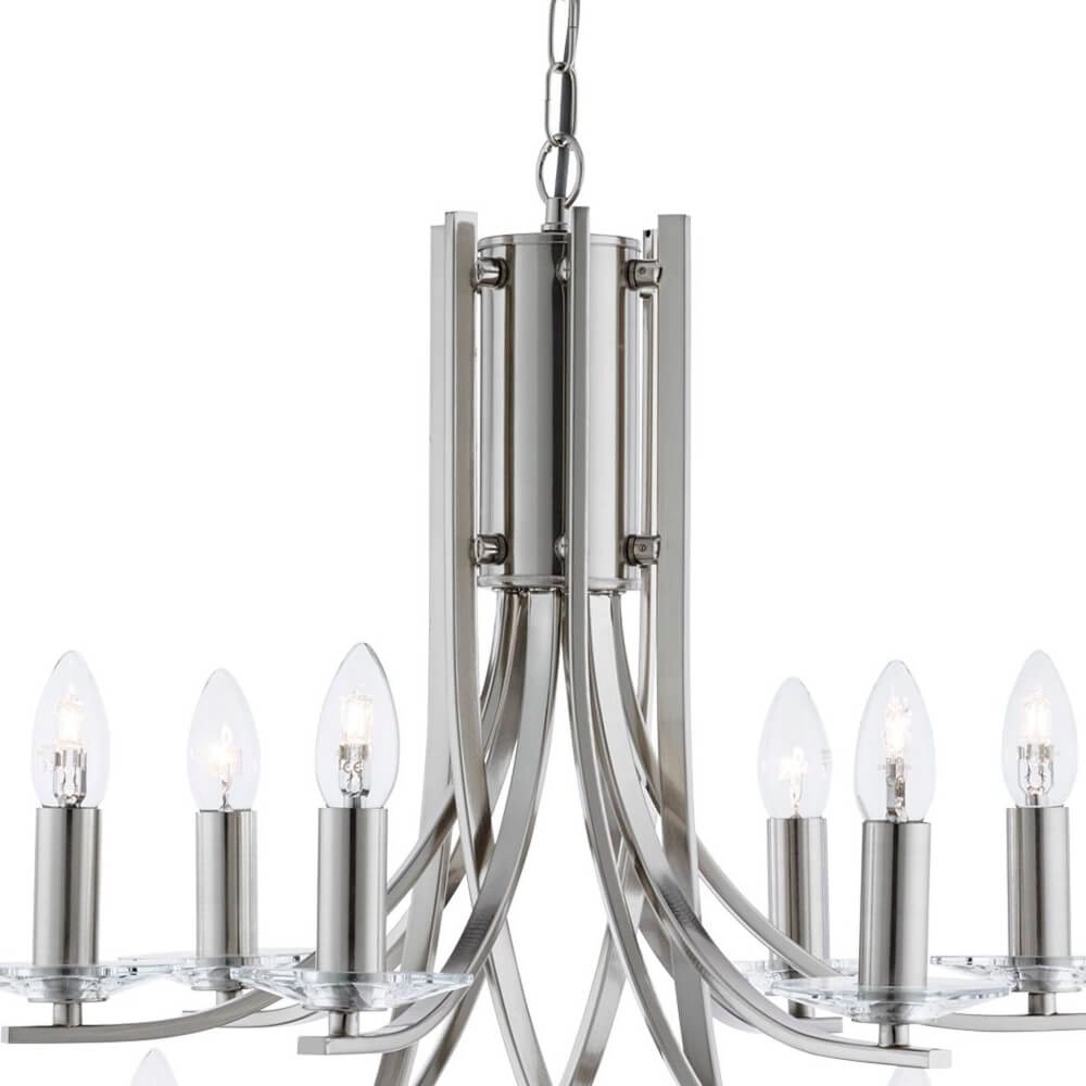 Hängelampe aus Chrom Ascona Ø 88cm Searchlight 5053423049892