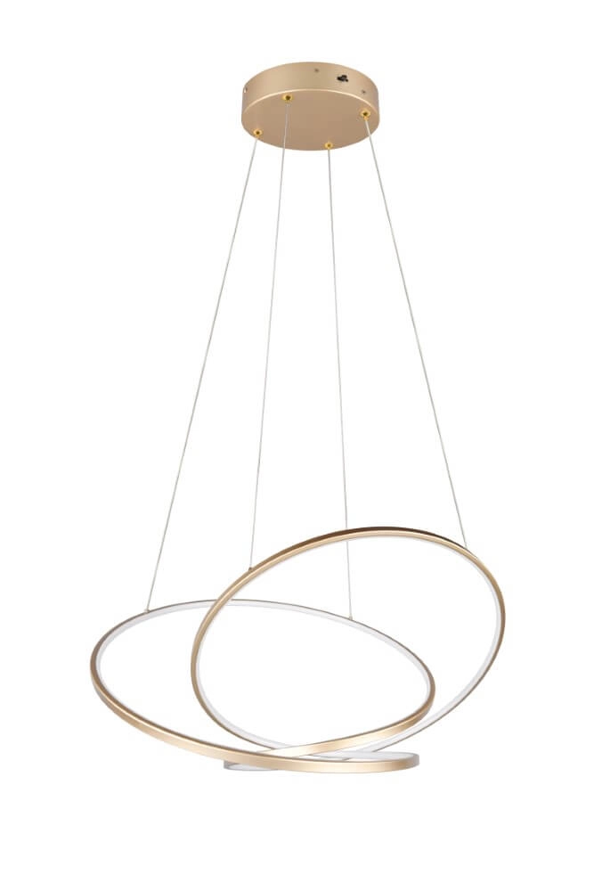 Vide-Hängelampe Darvin Gold - 75 cm Trio 4017807616071
