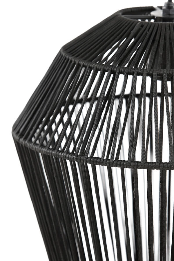 Böhmische Pendelleuchte Deya schwarz Ø 38cm Light & Living 8717807681159