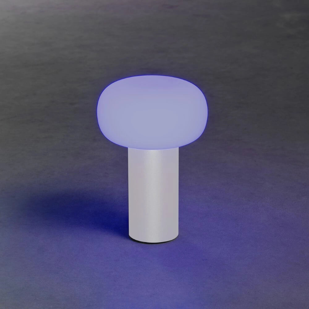 Wiederaufladbare Tischlampe Antibes Weiß KonstSmide 7318308262529