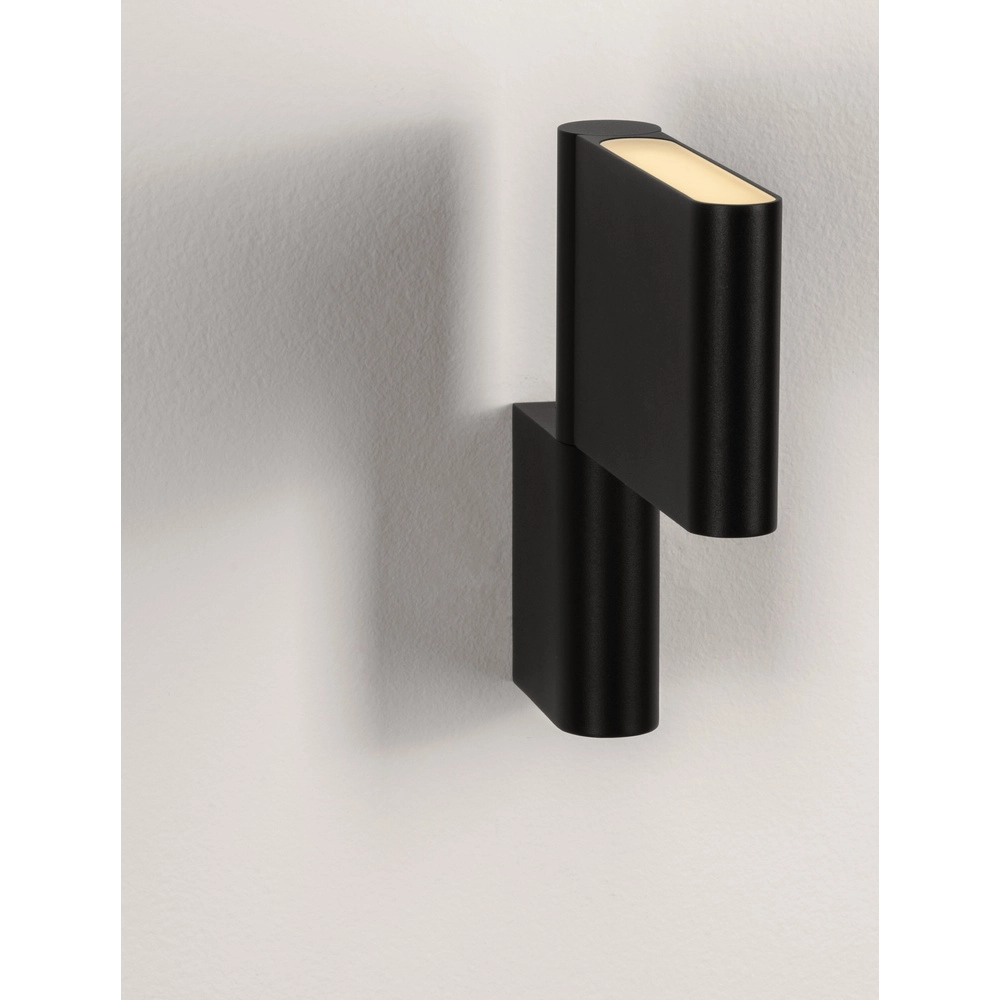 Wandleuchte Flusso schwarz Lyora 5212017478115