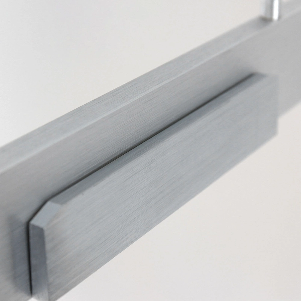 Schlanke Pendelleuchte Bloc Metallic-Grau Steinhauer 8712746148268