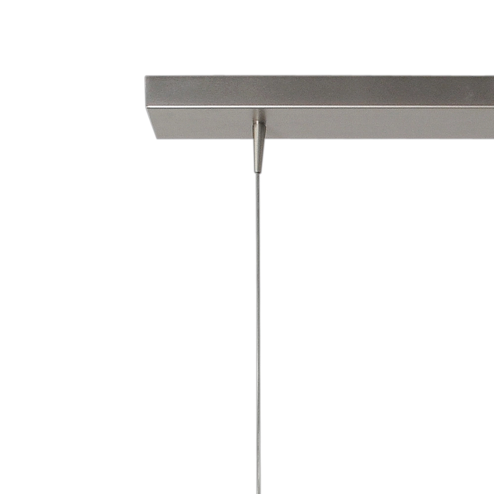 3-Licht Pendellampe Scala 100 cm Nickel Ø 20 cm Masterlight 8718121312583