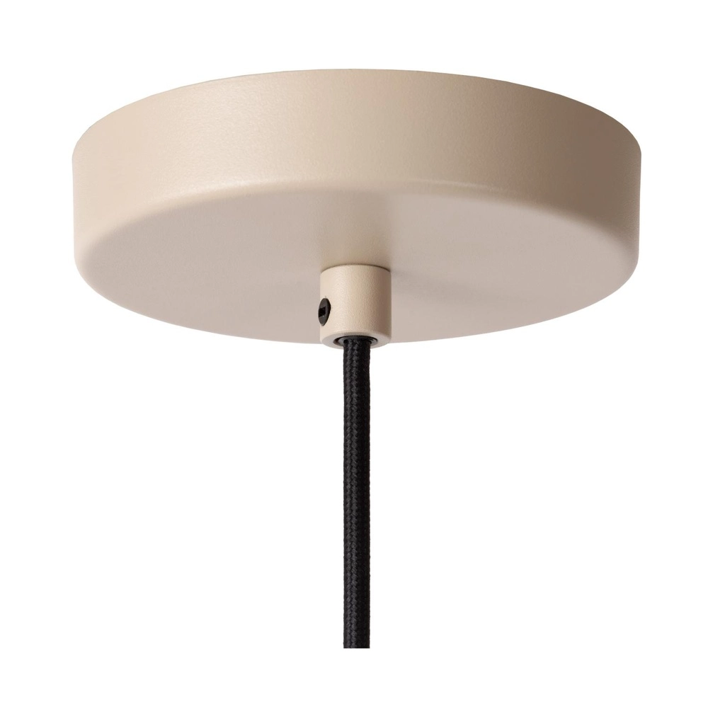 Pendellampe Lambres Ø 15 cm taupe Lucide 5411212452894