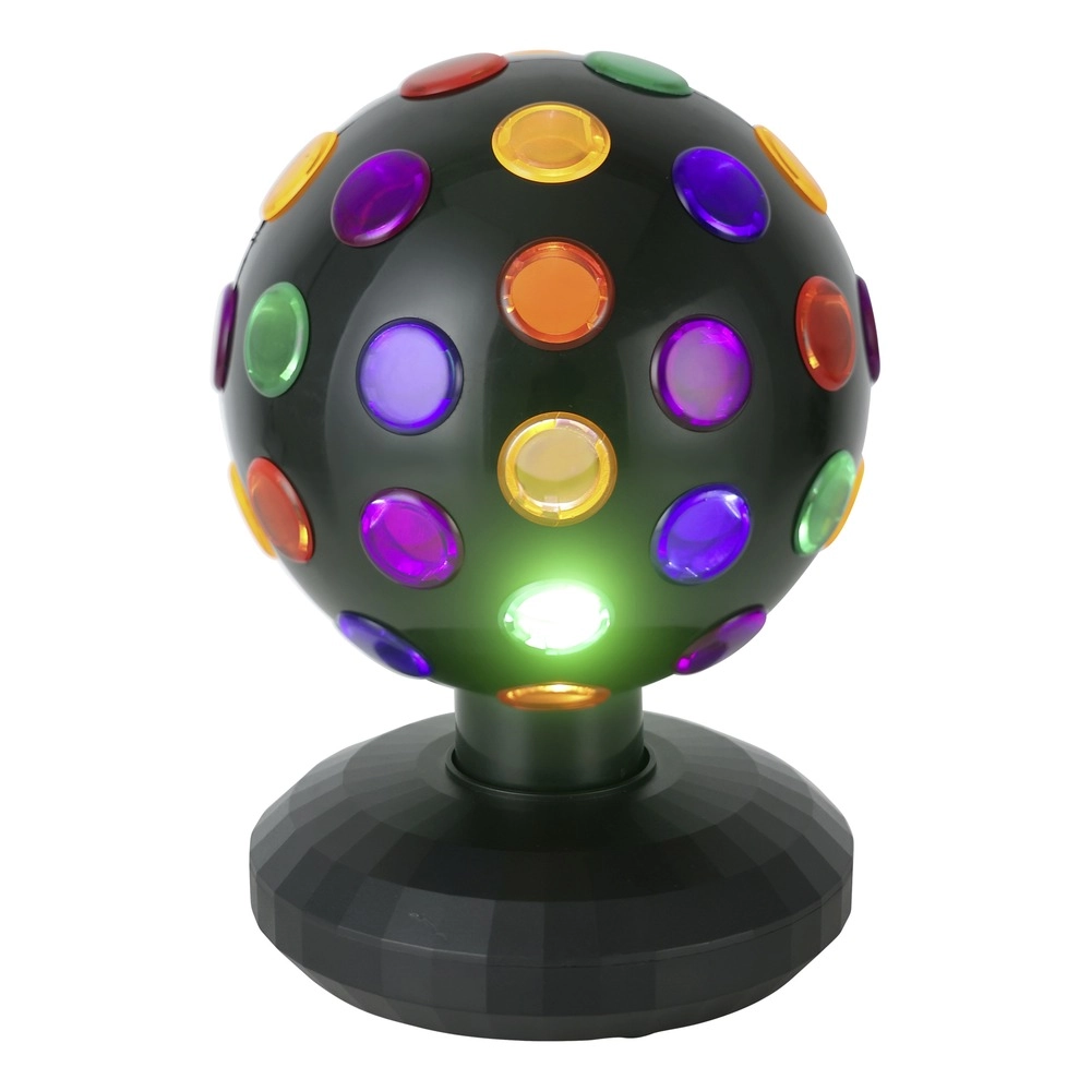 Tischlampe Disco Kugel Schwarz
