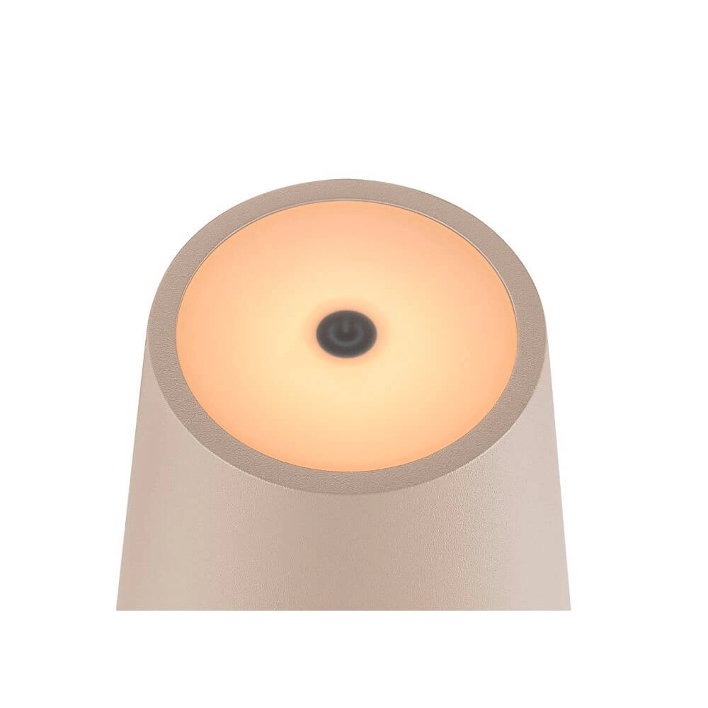 Tischlampe für den Außenbereich Vinolina Two beige - wiederaufladbar SLV 4024163288286