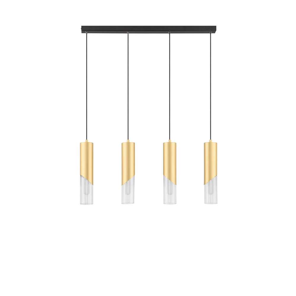 Design-Pendellampe Modesto 4-Licht Gold Lyora 5212063501461
