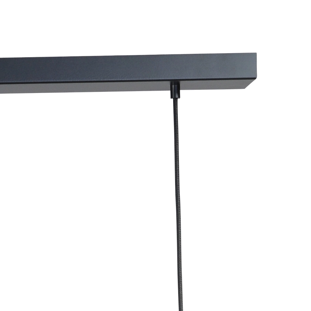 Hängelampe für das Esszimmer Run 5-helles Schwarz Masterlight 8718121204574
