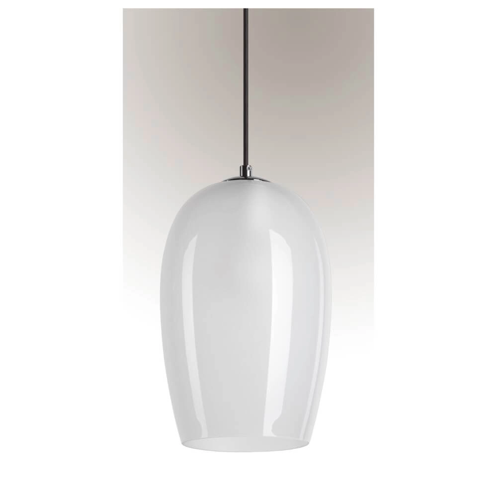Hängelampe aus Glas Pantilo weißes Glas - Ø 18cm SLV 4024163266383