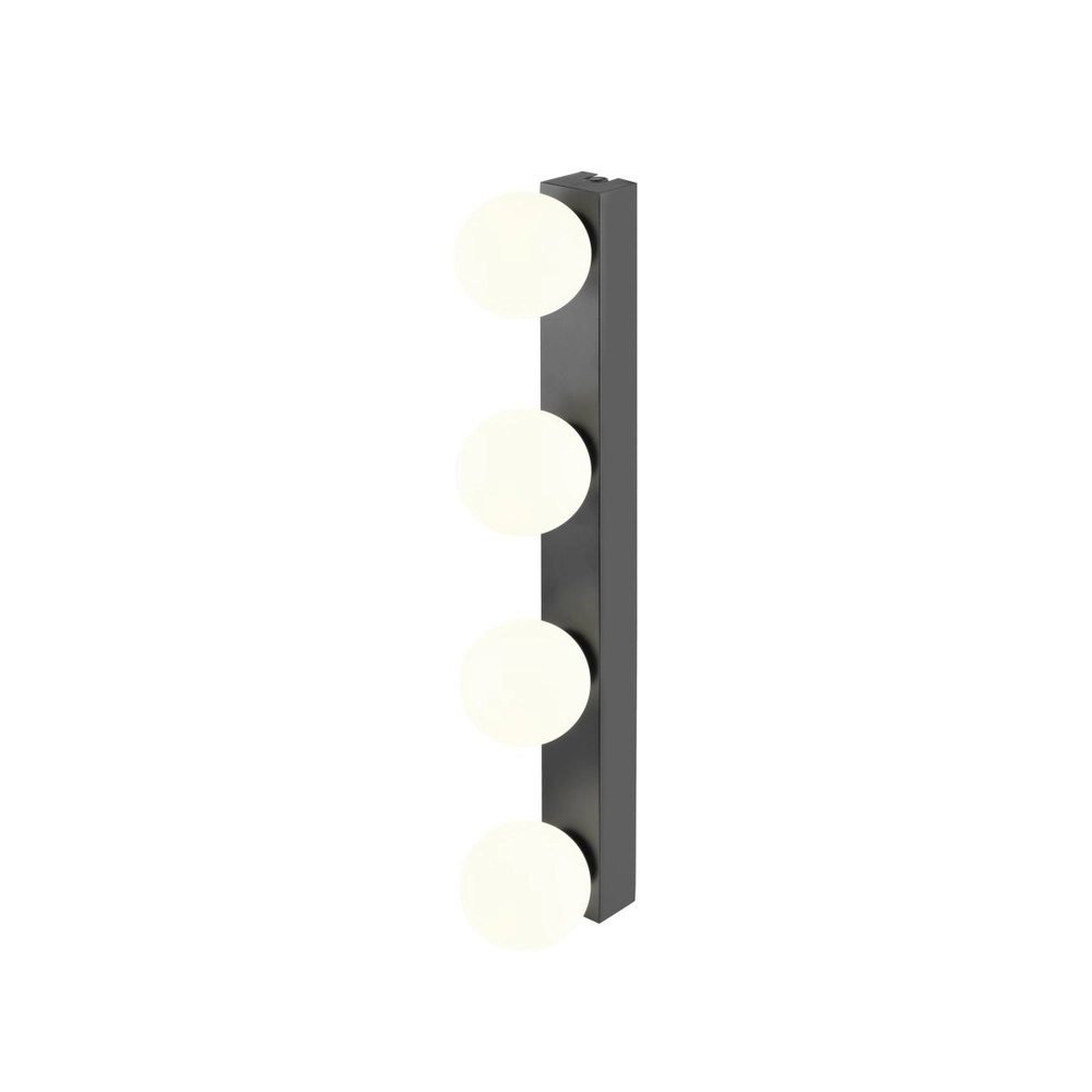 Wandleuchte Sun Mirror 3-flammig schwarz SLV 4024163318310