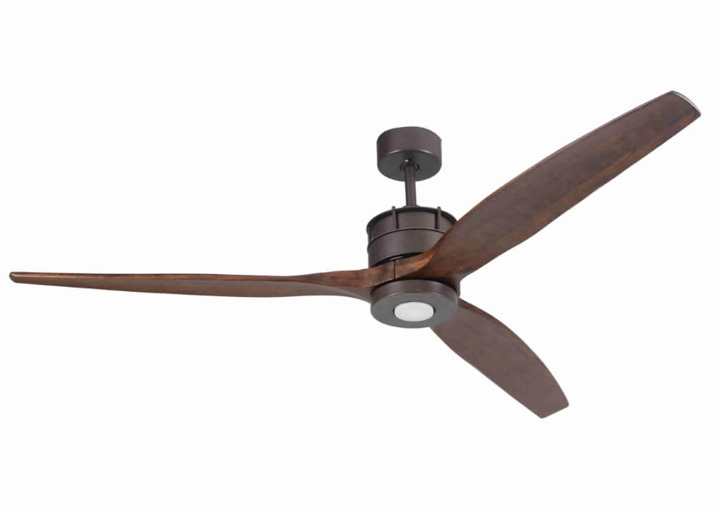 Deckenventilator aus Holz mit Bronze Airfusion Akmani Ø 152cm Beacon 9333509224280