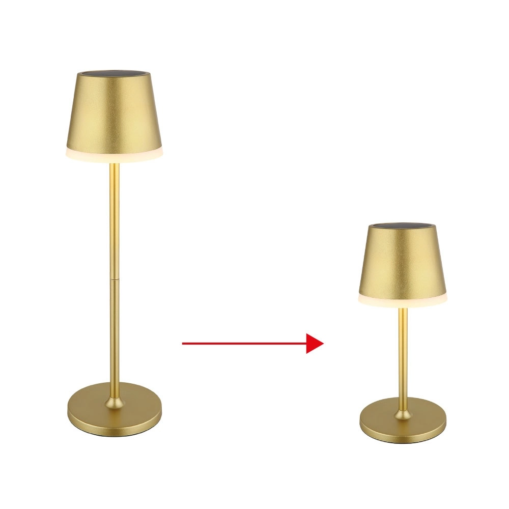 Solartischlampe Vannieso Gold Globo 9007371484355