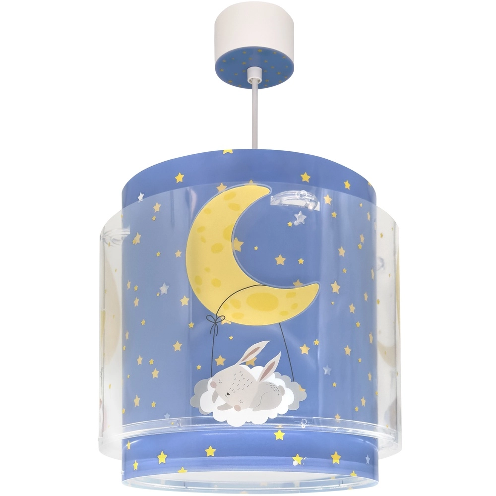 Pendelleuchte für Kinderzimmer Moon Dreams blau Dalber 8420406003085