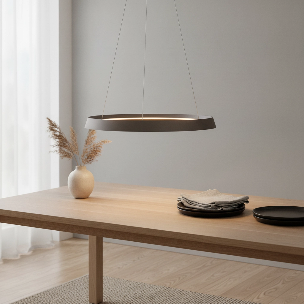Design-Pendelleuchte Ormi Ø 60cm Champagner
