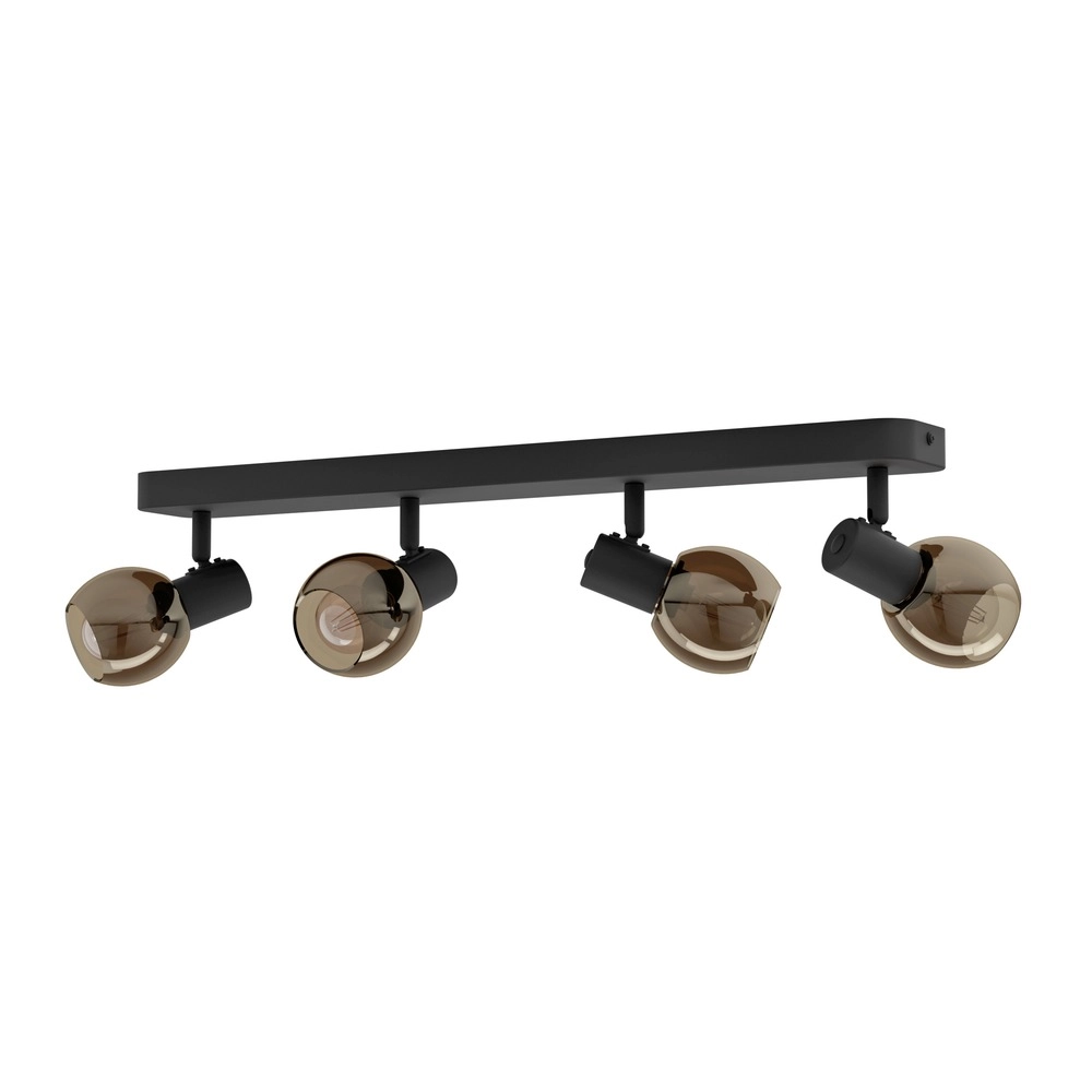 Deckenlampe Castellazo 4-Licht Schwarz