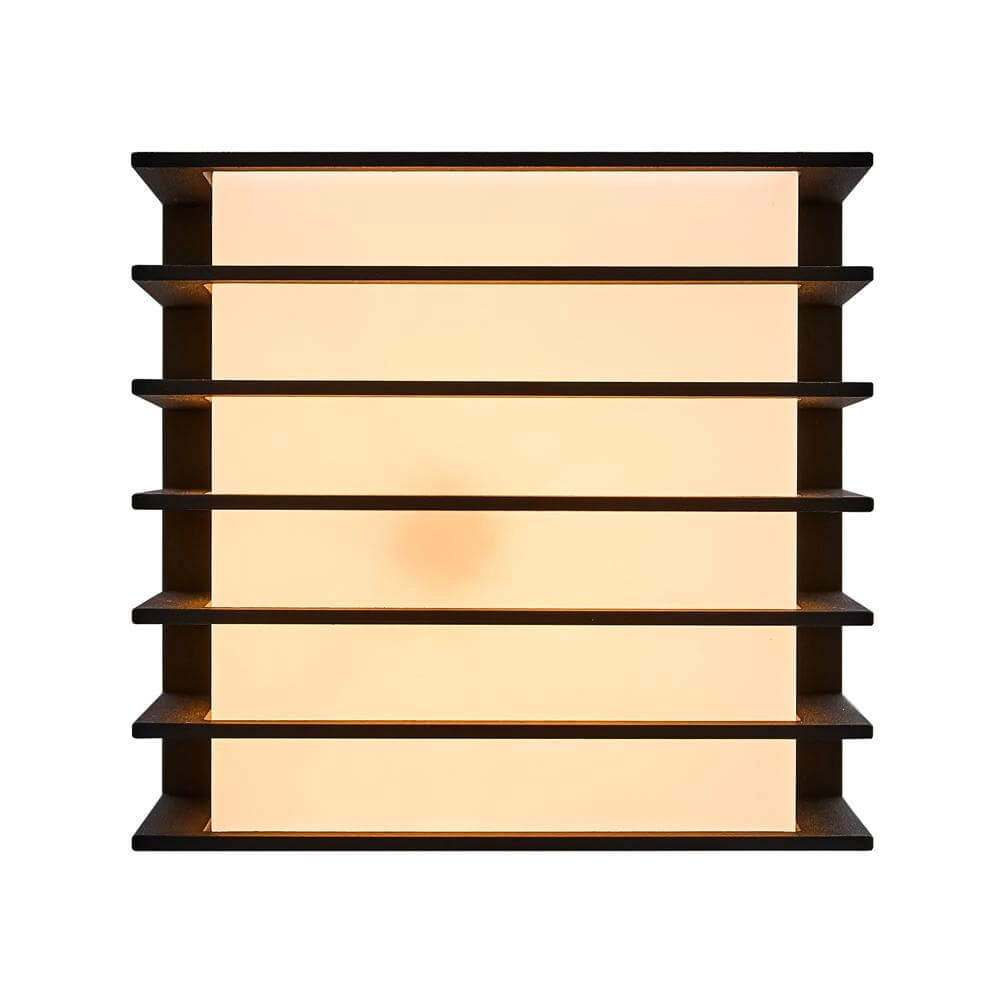 Wandleuchte Fluctus schwarzes Quadrat Nordlux 5704924015595