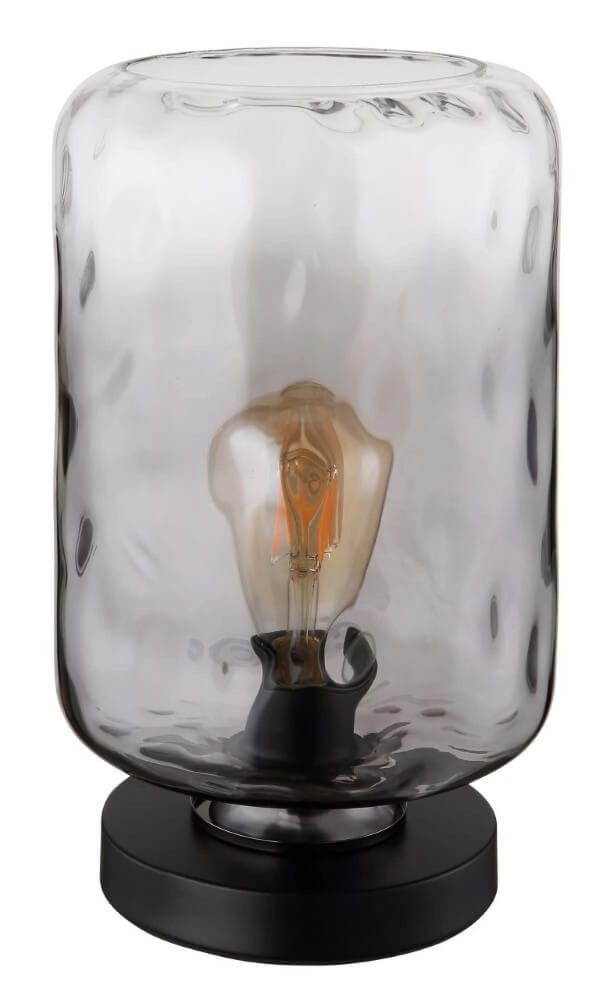 Designer-Tischlampe Darina Rauchglas Globo 9007371449521