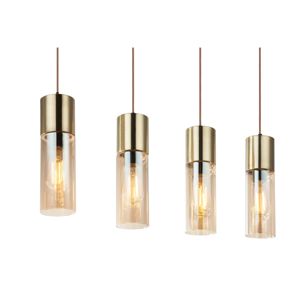 4-Licht Pendellampe Annika Golddesign Globo 9007371370214