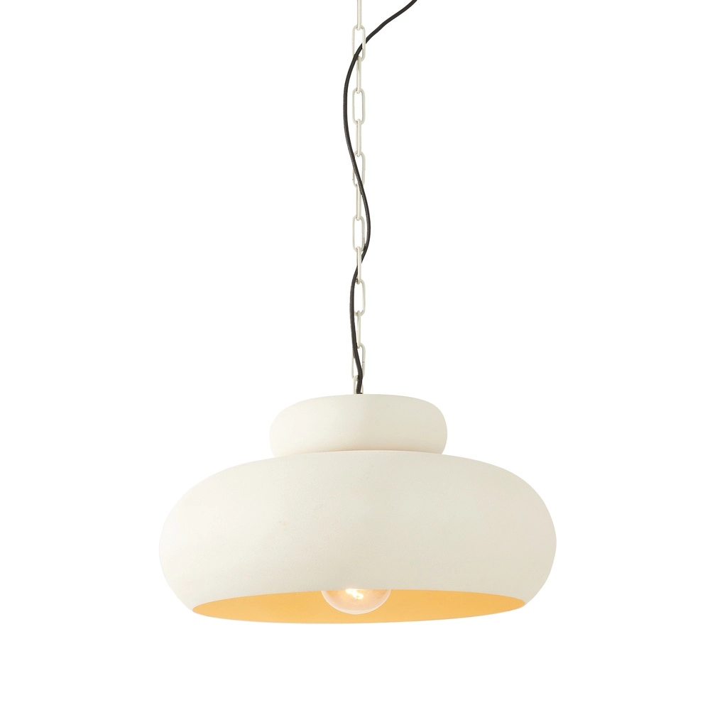 Pendellampe Neiva Ø 46cm - cremefarben - 1x E27 Light & Living 8717807807924
