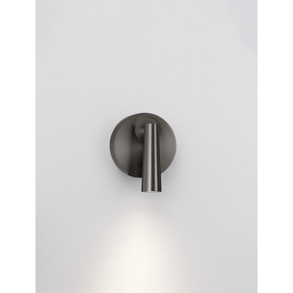 Nachttischlampe Tico Nickel