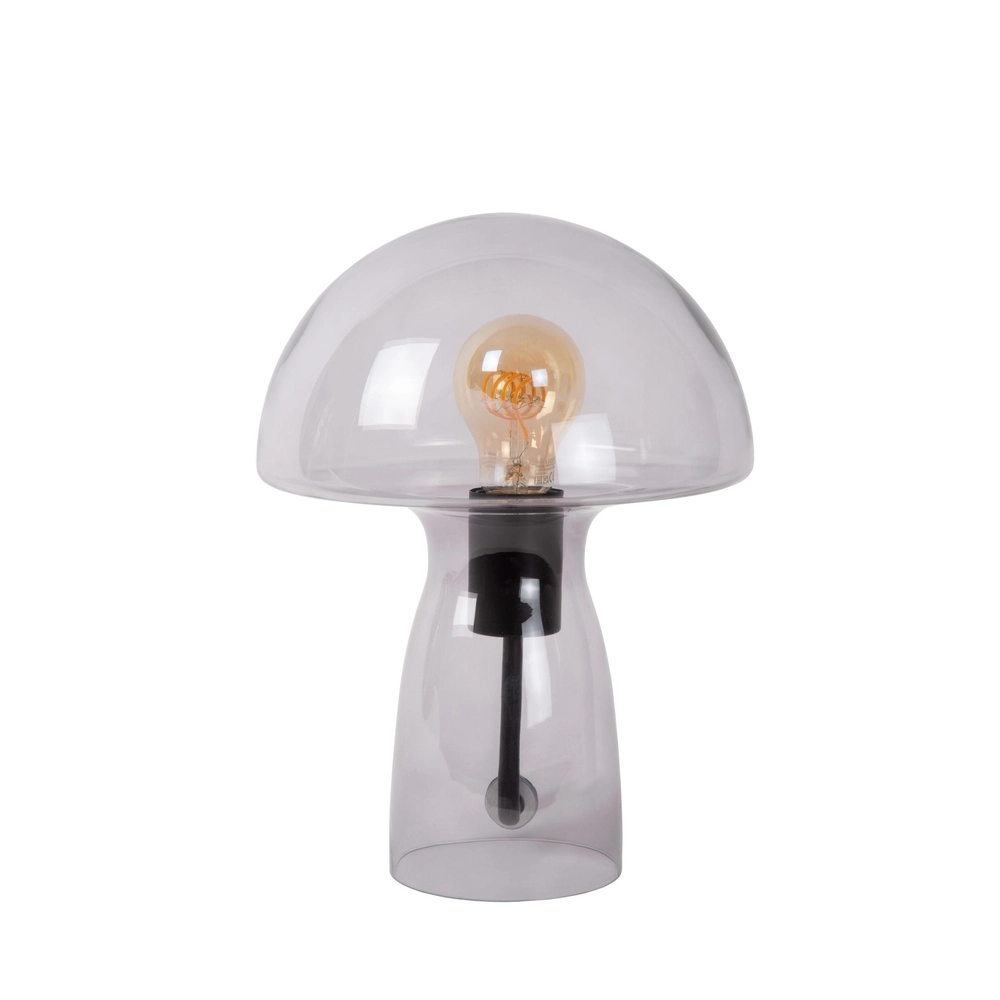 Tischlampe Fungo geräuchert