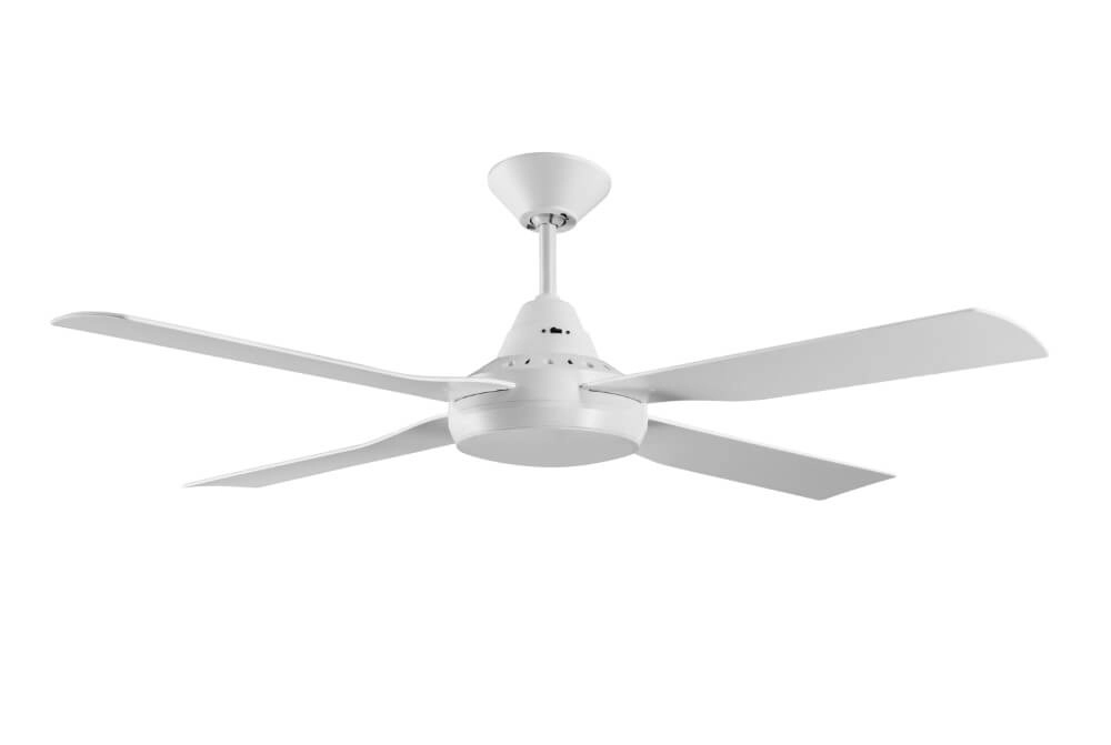 Deckenventilator weiß Moonah Ø 122cm IP55