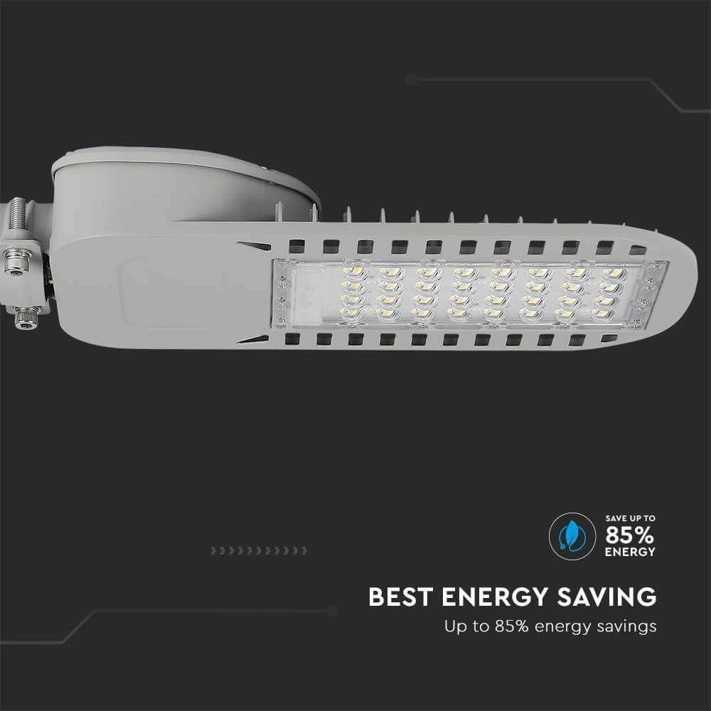 LED Slim Straßenlaterne 50W Vtac 3800157666237