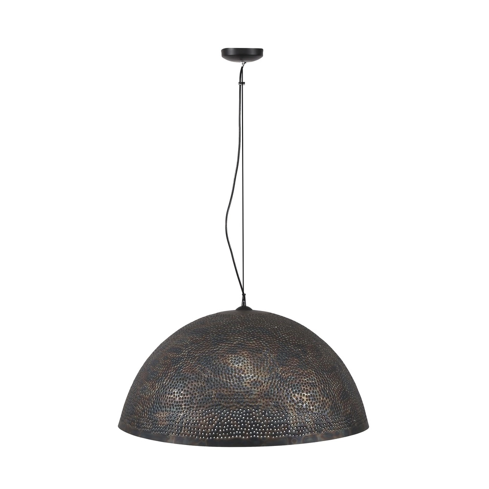 XXL Industrie-Pendellampe Punch Ø 70 cm Lyora 8716803512856