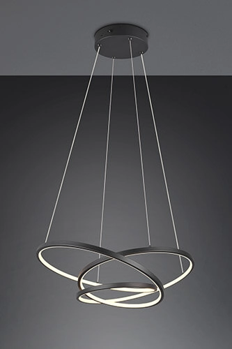 Vide-Hängelampe Darvin schwarz - 62cm Trio 4017807616026